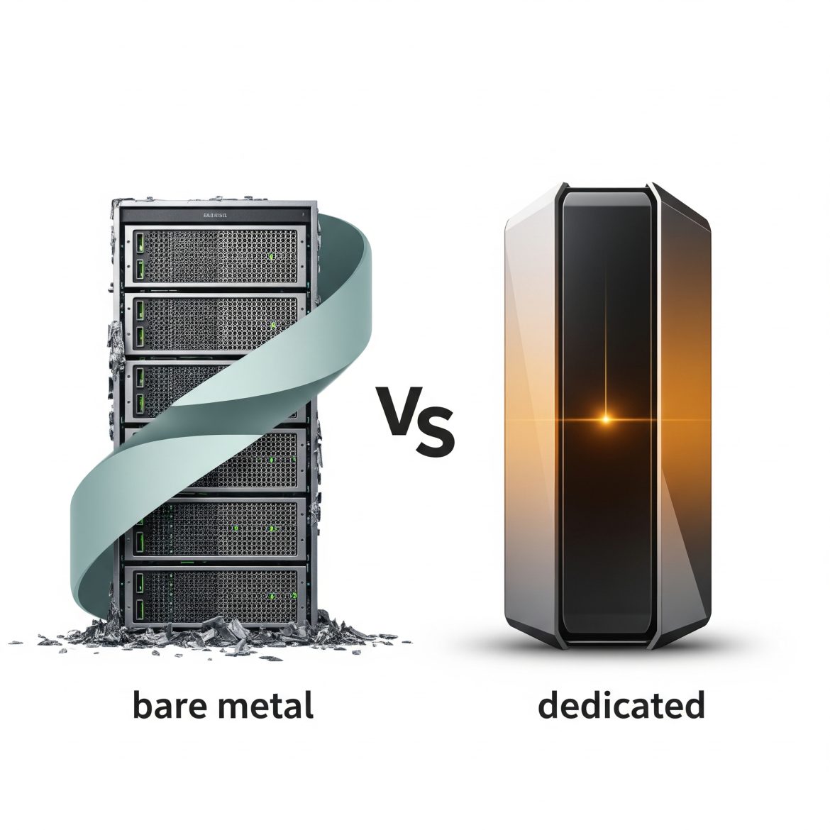 Bare Metal Sunucu ile Dedicated Sunucu Arasındaki Farklar