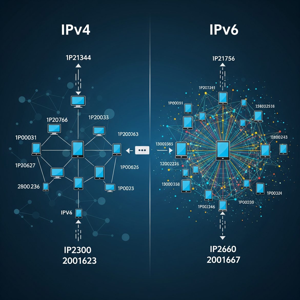 IP Adresi Nedir, Nasıl Çalışır? IPv4 vs IPv6 Detaylı Anlatım